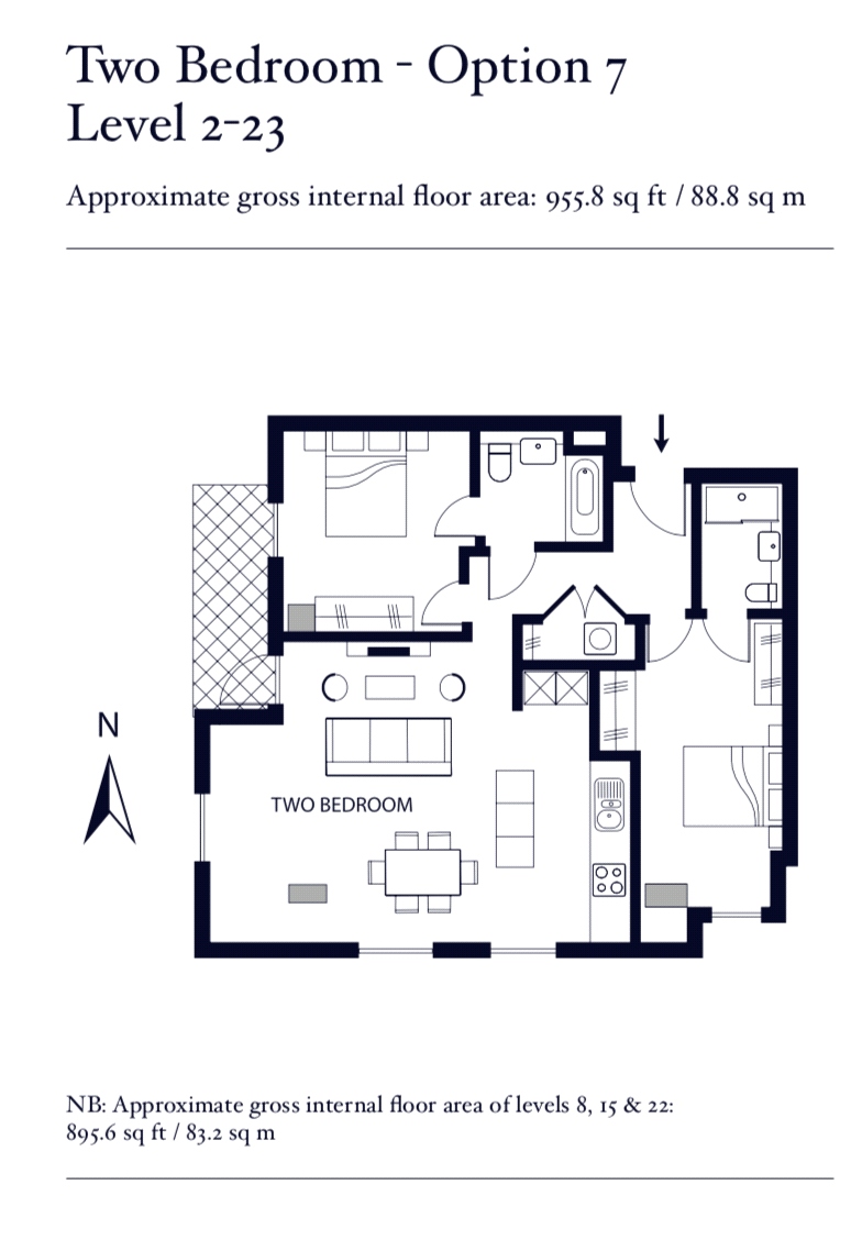 Chelsea Harbour Drive, Isle Of Dogs, London, E14 floorplan