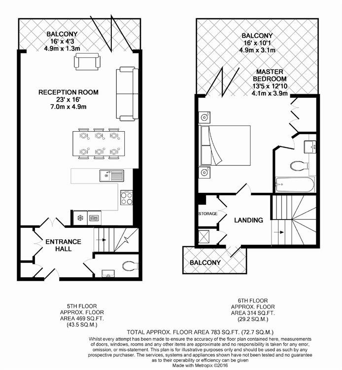 48 Featherstone Street, LONDON, EC1Y floorplan