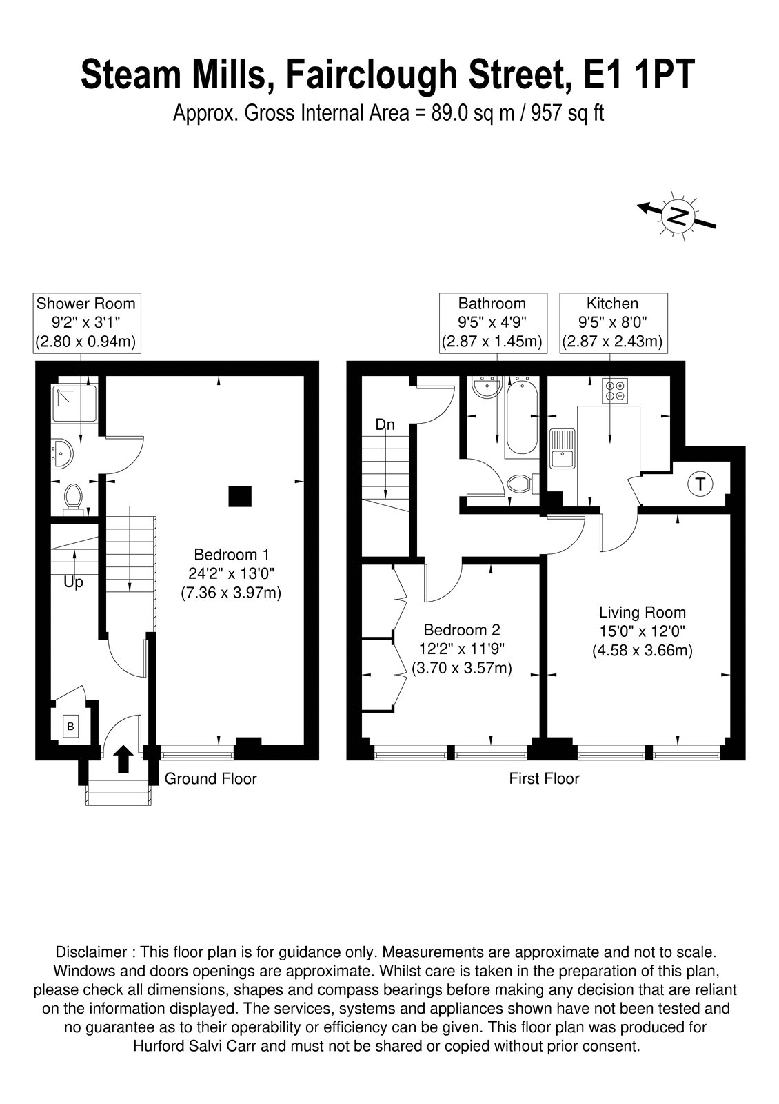 Fairclough Street, E1 floorplan