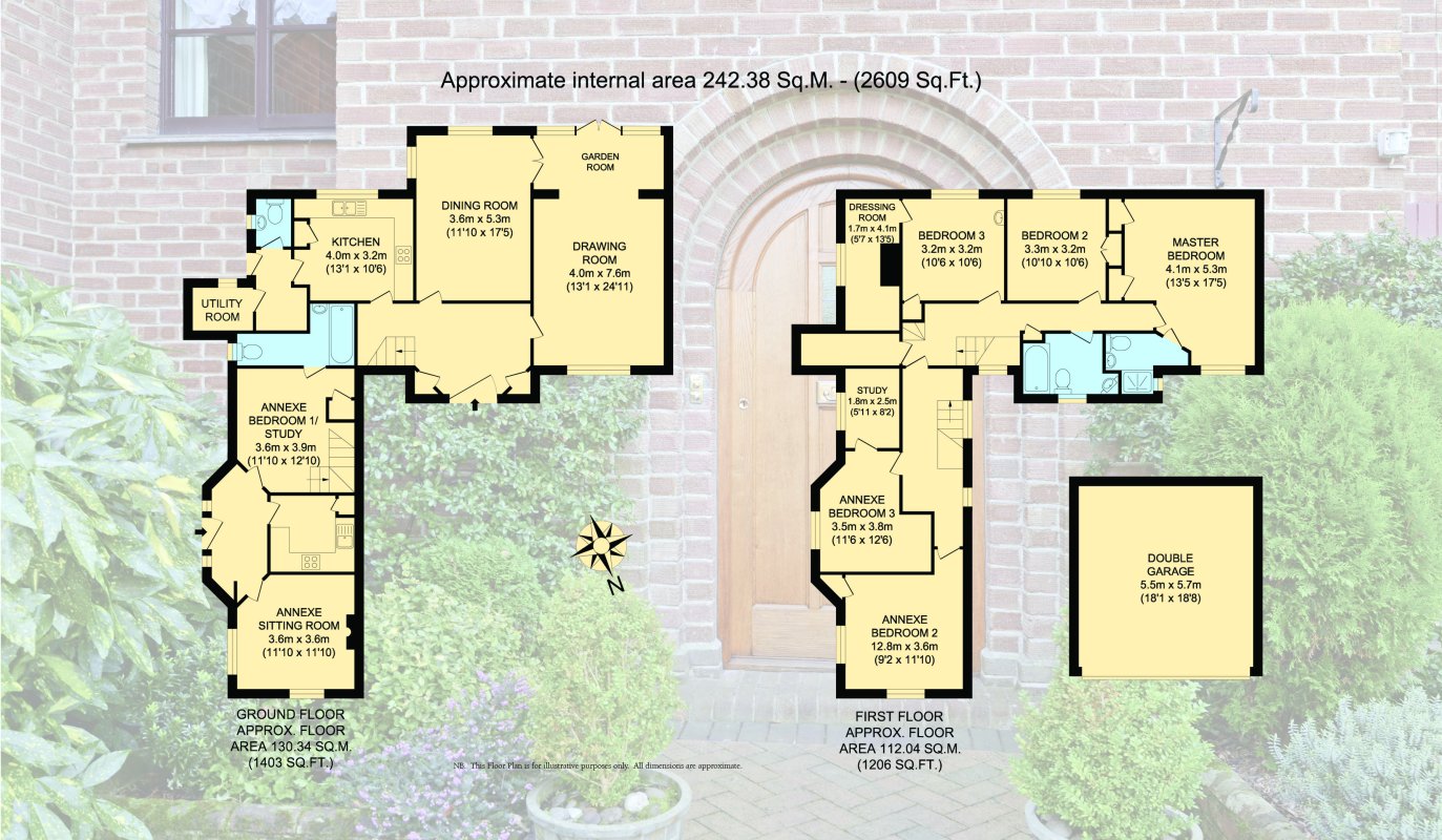 6 bedroom property for sale in Broadway Road, Kingsteignton, Newton