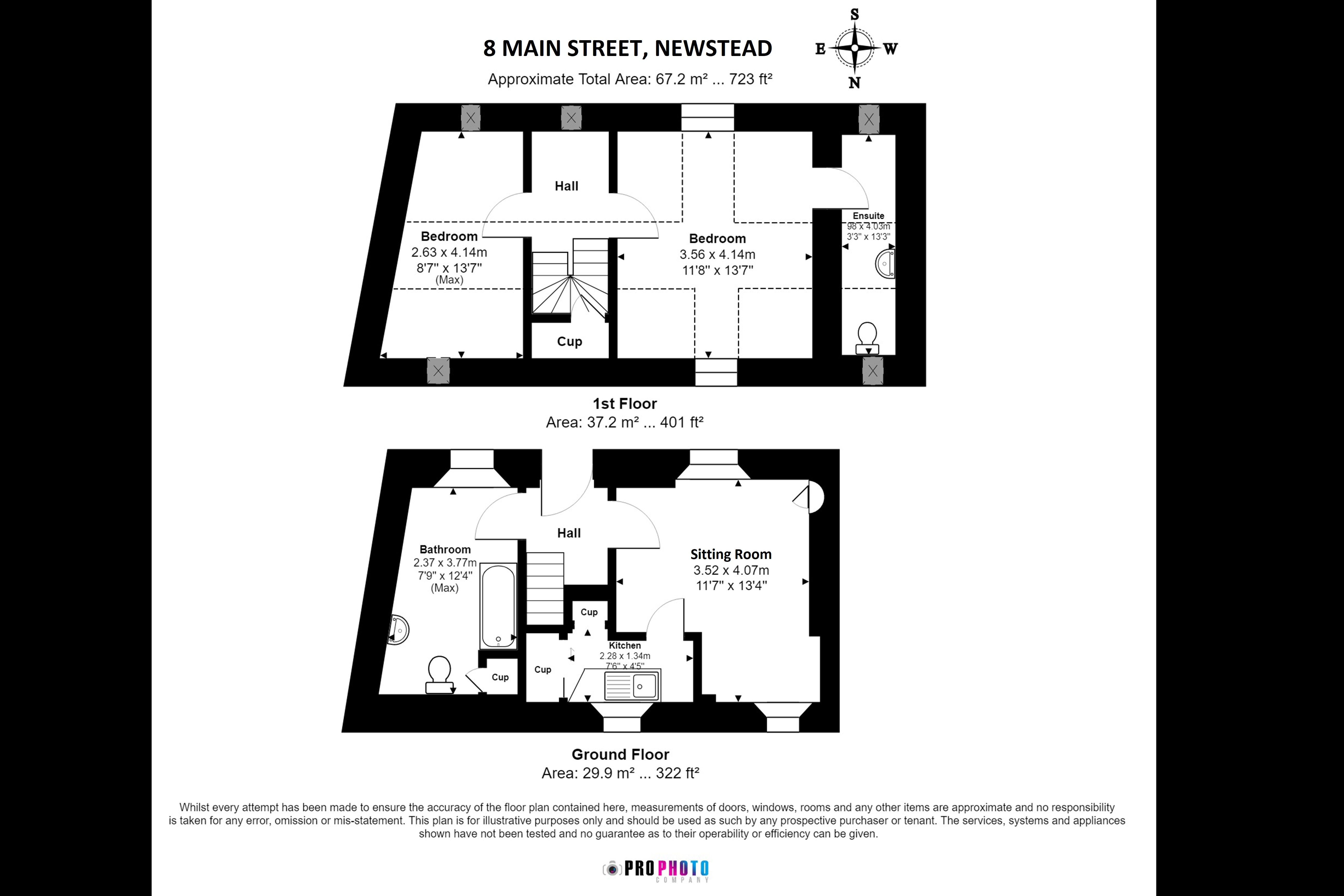 2 bedroom house for sale in Main Street, Newstead, Melrose, TD6. Rettie & Co.