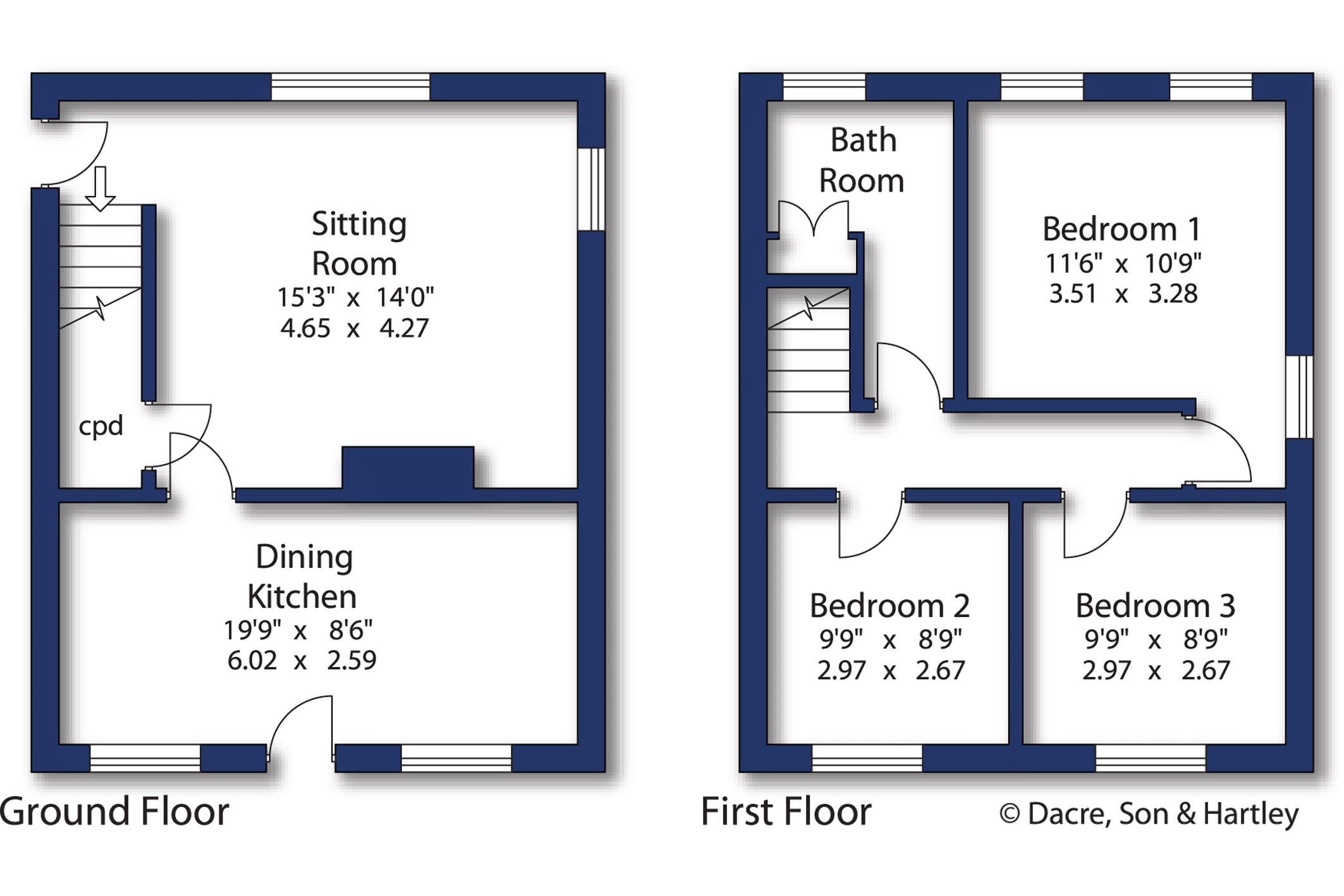 3 bedroom property for sale in Ilkley Road, Riddlesden, Keighley, BD20