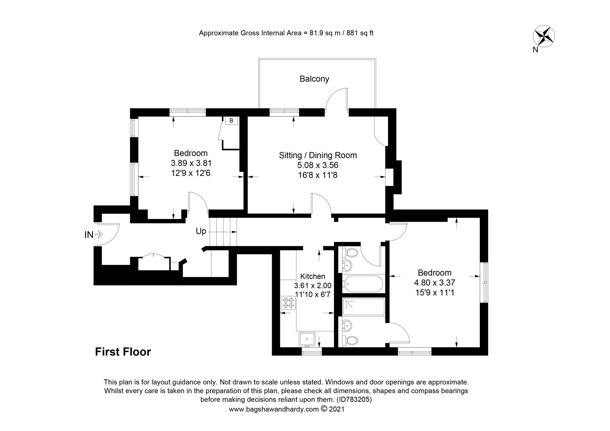 JacksonStops 2 bedroom property for sale in Caverswall Court, 22