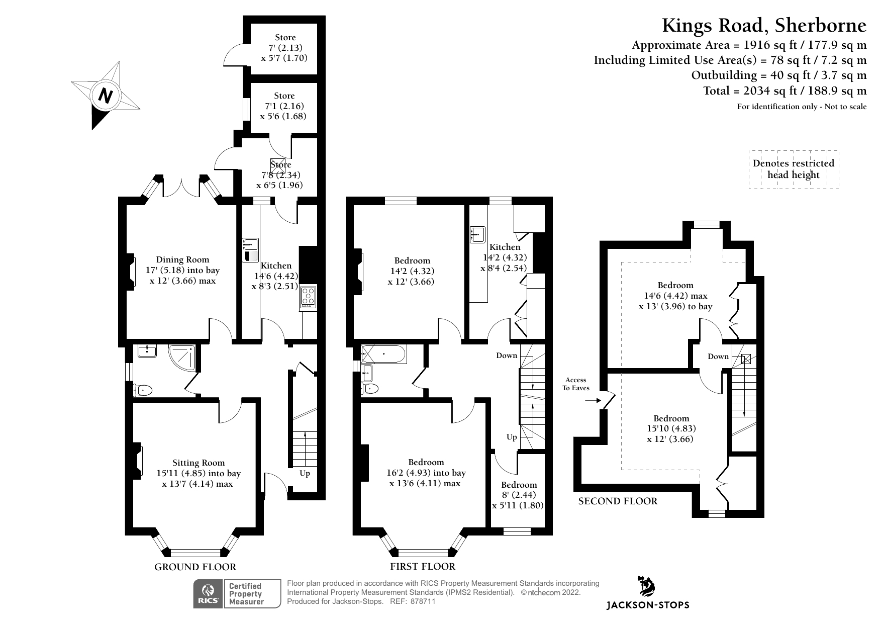 JacksonStops 5 bedroom property for sale in Kings Road, Sherborne