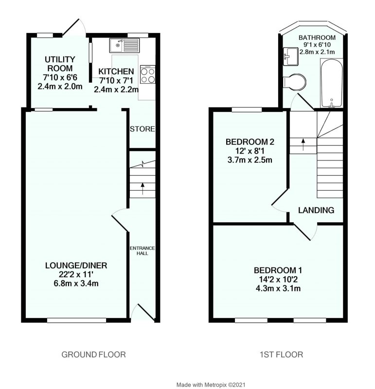 2 bedroom property to let in Church Road, St. Thomas, Exeter, EX2 £