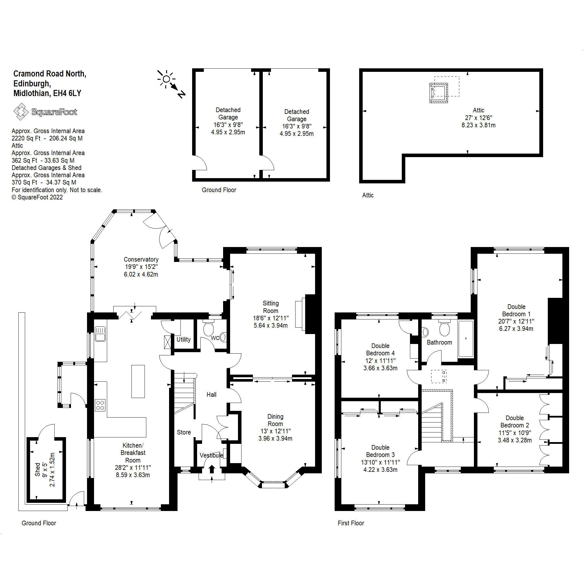 4 bedroom house for sale in Cramond Road North, Edinburgh, EH4