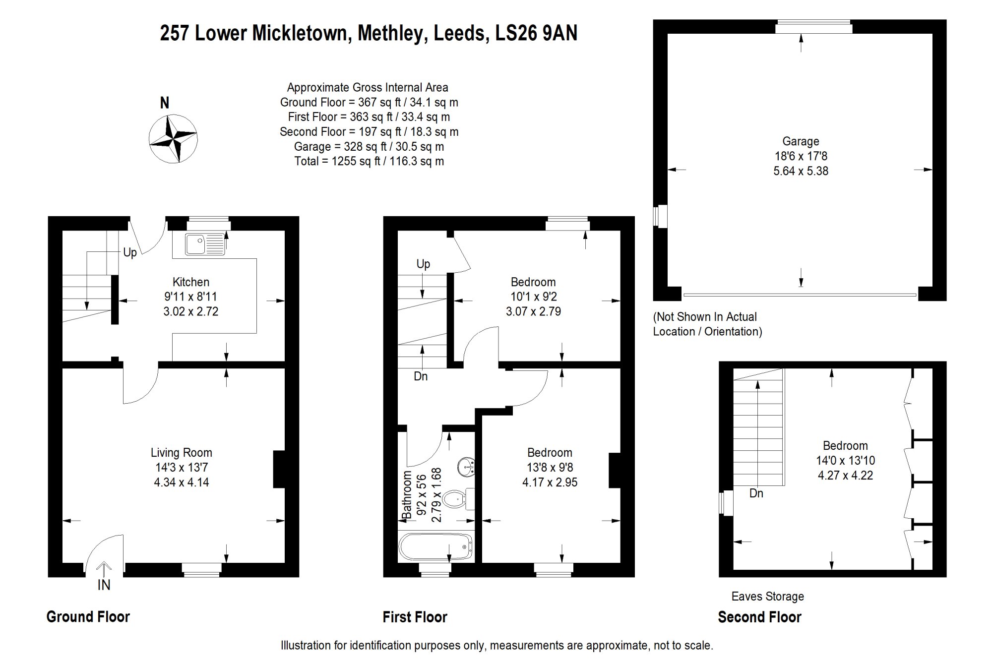 JacksonStops 3 bedroom property for sale in Lower Mickletown