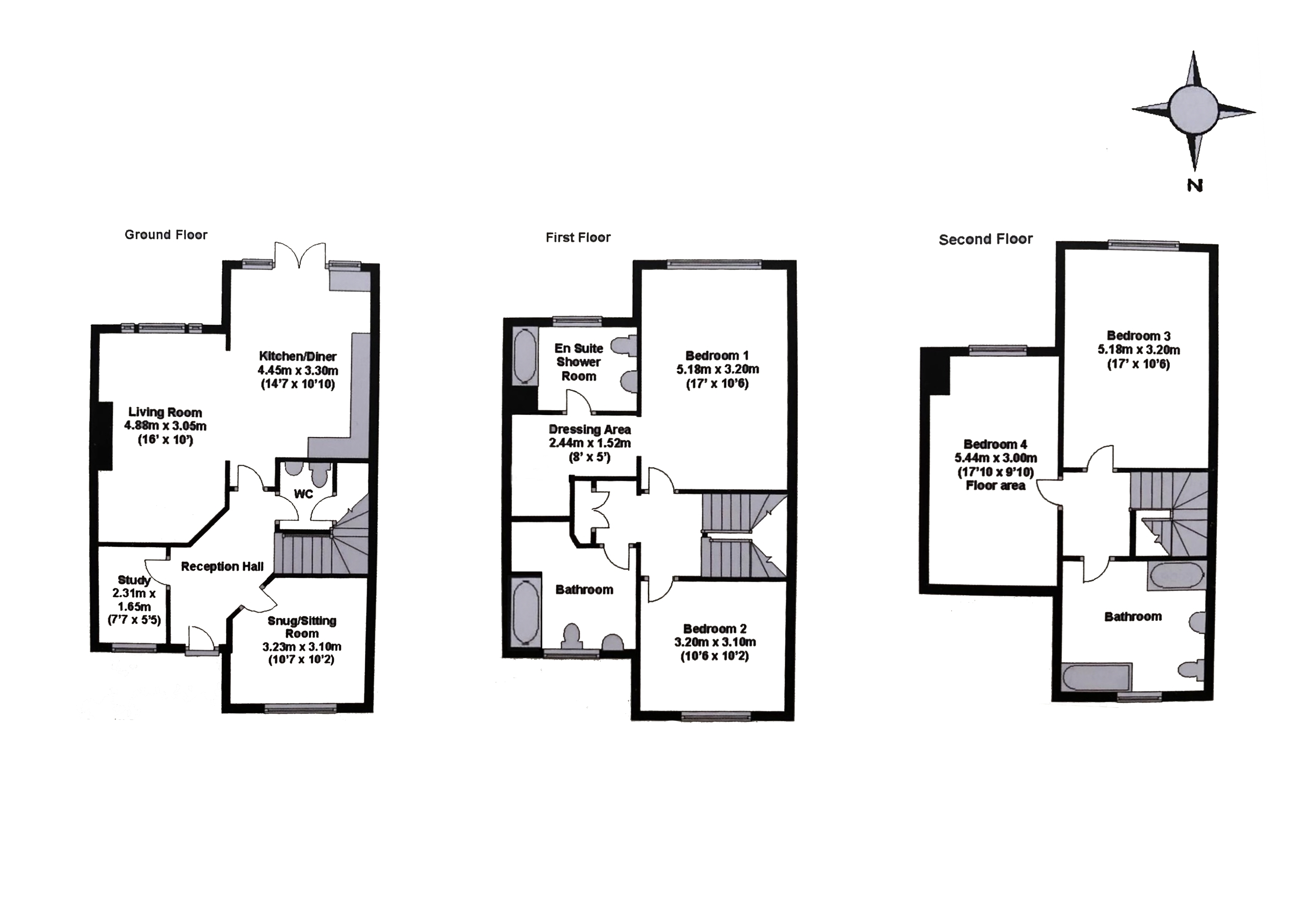 4 bedroom property to let in Church Street, SAFFRON WALDEN £1,950 pcm