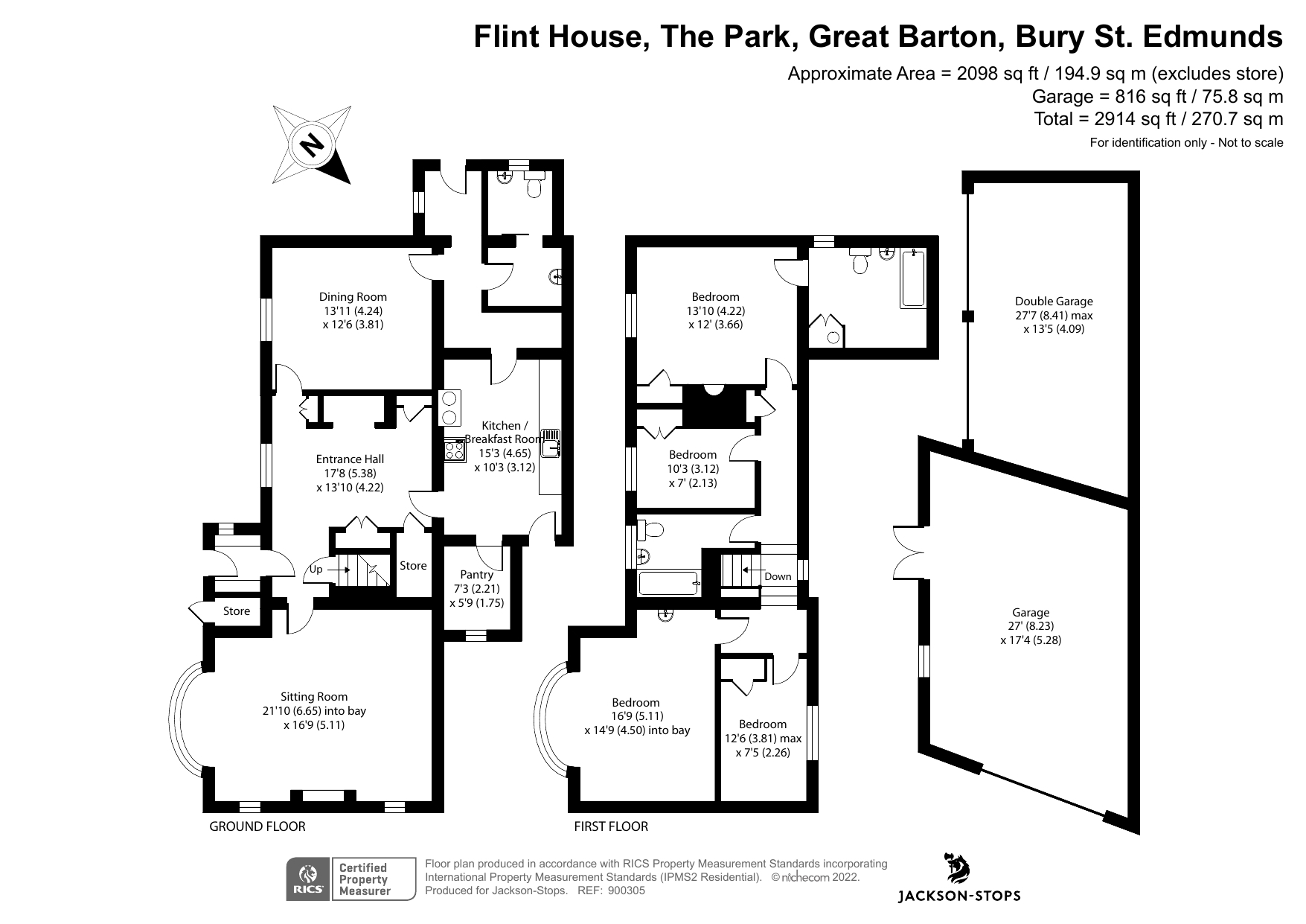 JacksonStops 4 bedroom property for sale in The Park, Great Barton