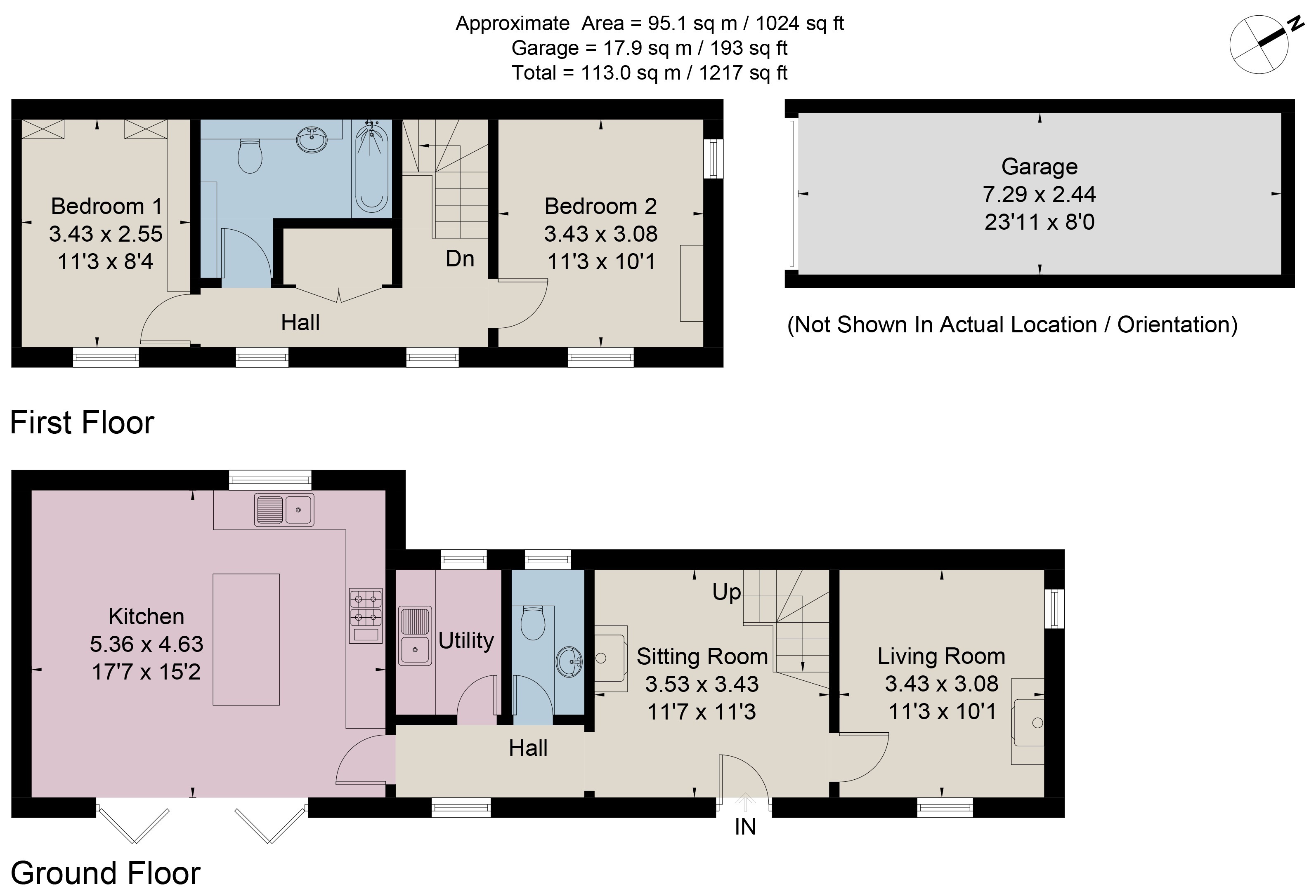 2 bedroom property for sale in Little Blenheim, Yarnton, Kidlington