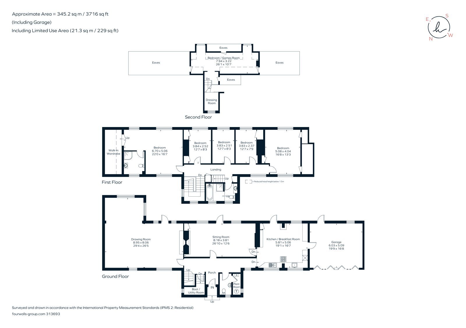 6 bedroom property for sale in Ledborough Lane, Beaconsfield, HP9