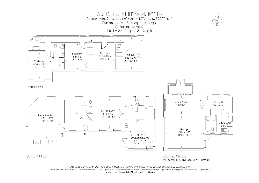 4 bedroom property for sale in St. Anns Hill Road, CHERTSEY, KT16