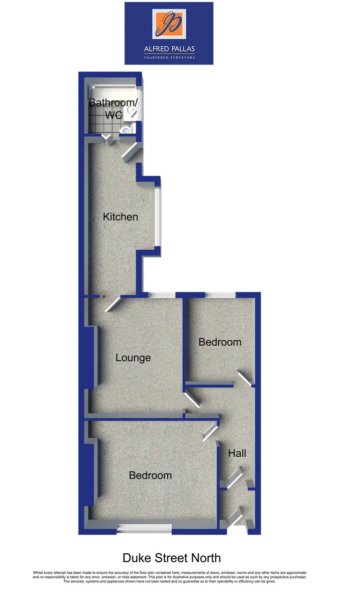 Alfred Pallas 2 bedroom property for sale in Duke Street North, Fulwell Offers in the region