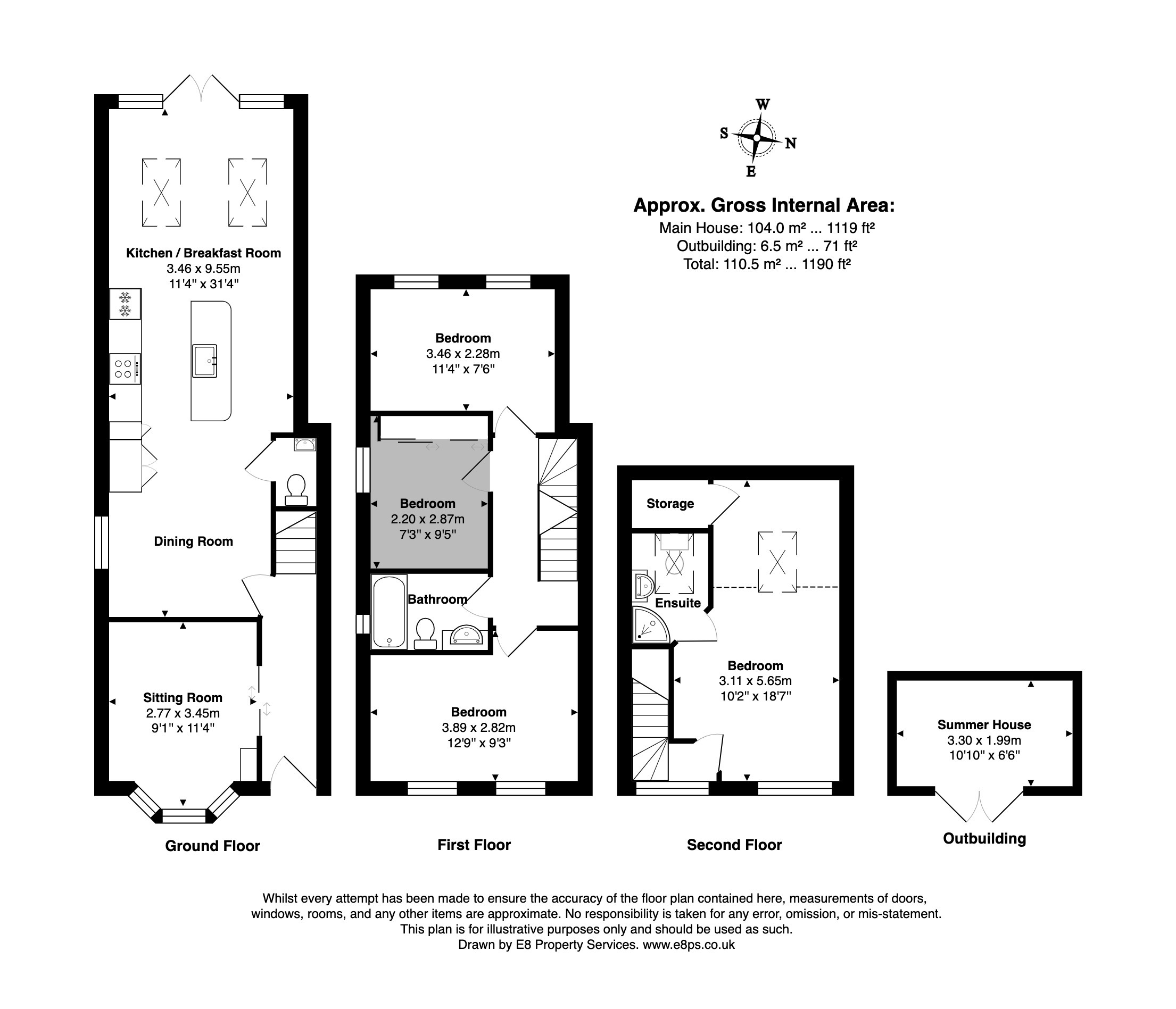 3 bedroom property to let in New High Street, Headington, Oxford, OX3