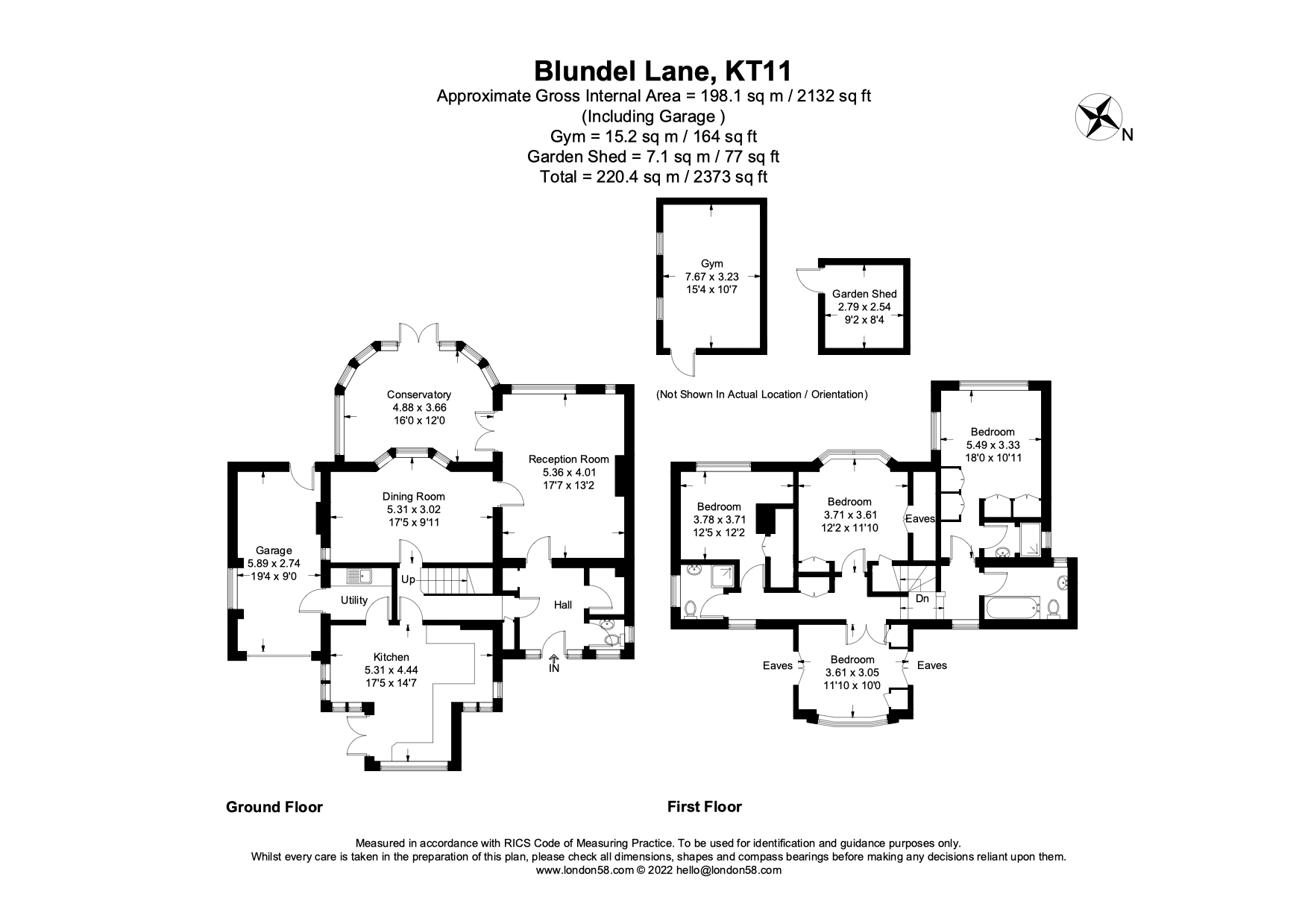 4 bedroom property for sale in Blundel Lane, Stoke d'Abernon, Cobham