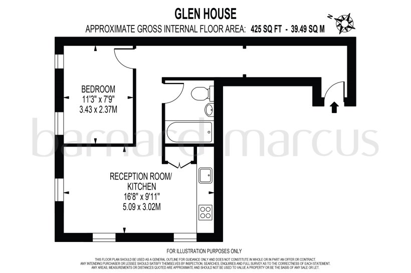 East Street, Epsom 1 bedroom apartment Barnard Marcus