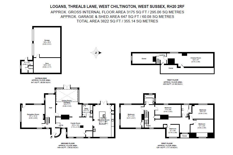 5 bedroom property to let in Threals Lane, West Chiltington £8,000 pcm