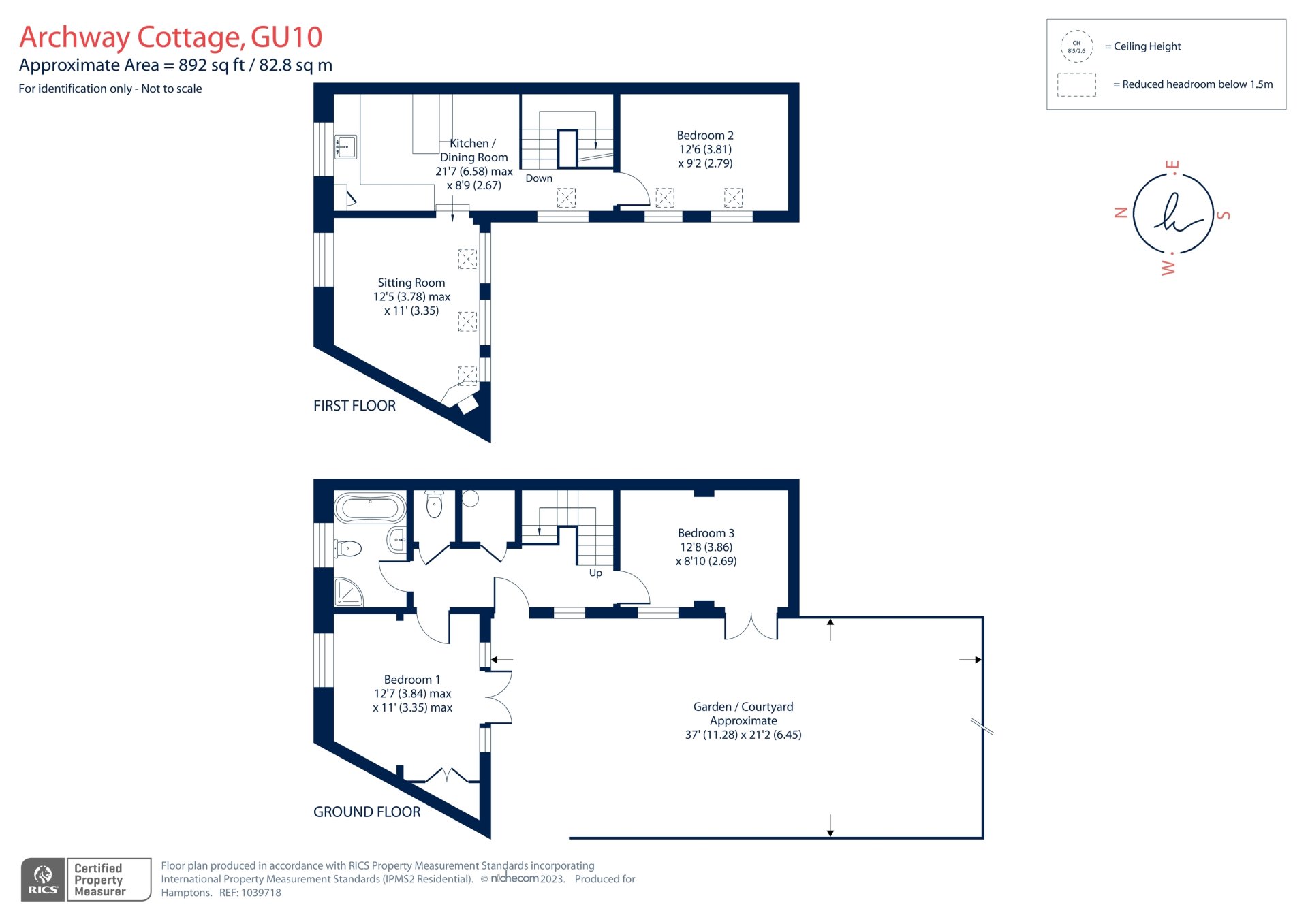 3 bedroom property for sale in Dippenhall Road, Dippenhall, Farnham