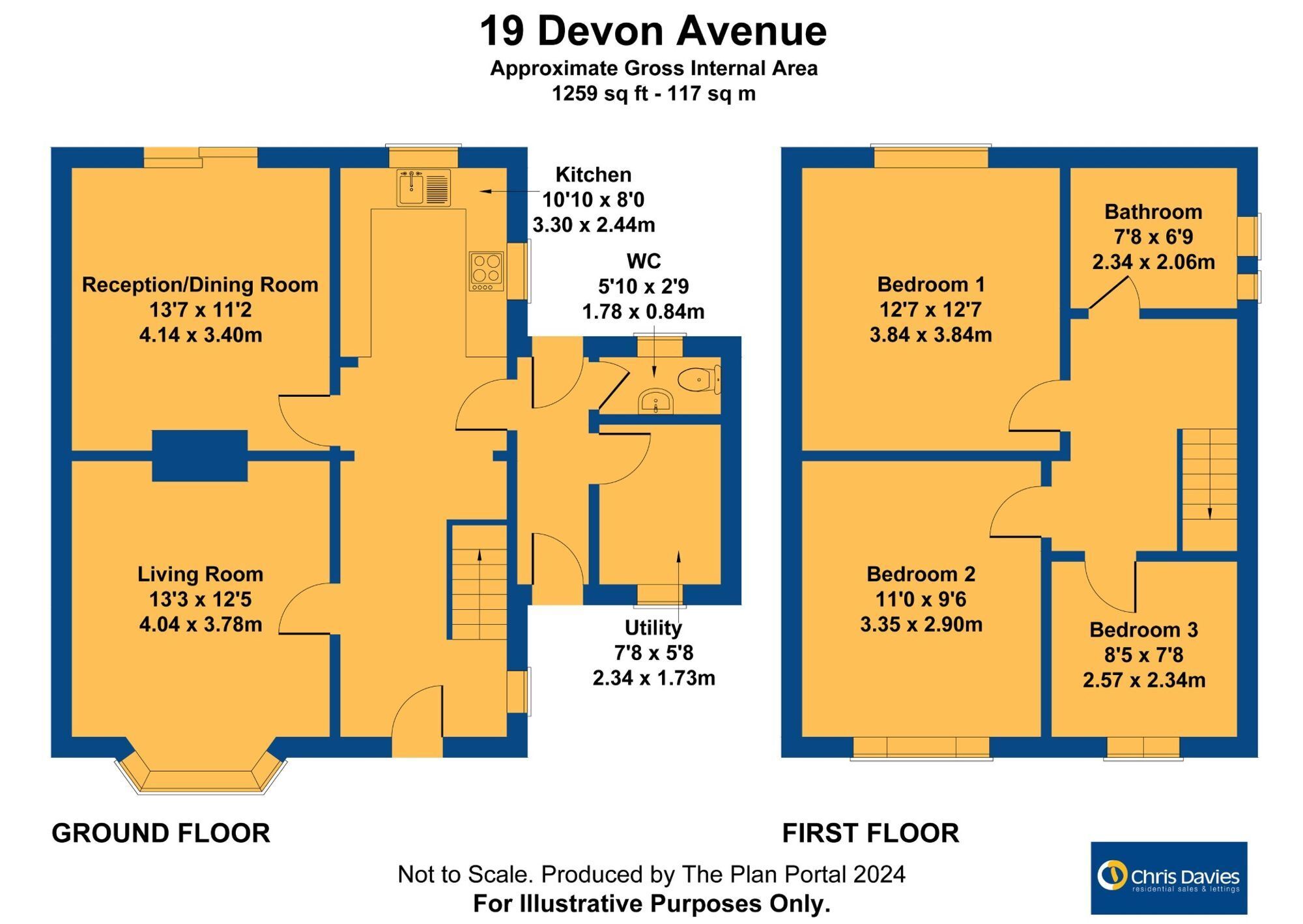 3 bedroom property for sale in Devon Avenue, Barry, CF63 £250,000
