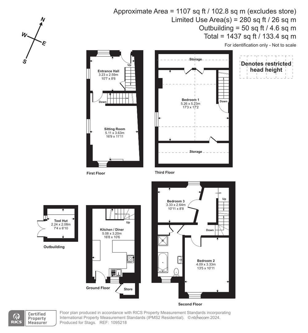 Stags 3 bedroom property for sale in Fore Street, Plympton, Plymouth