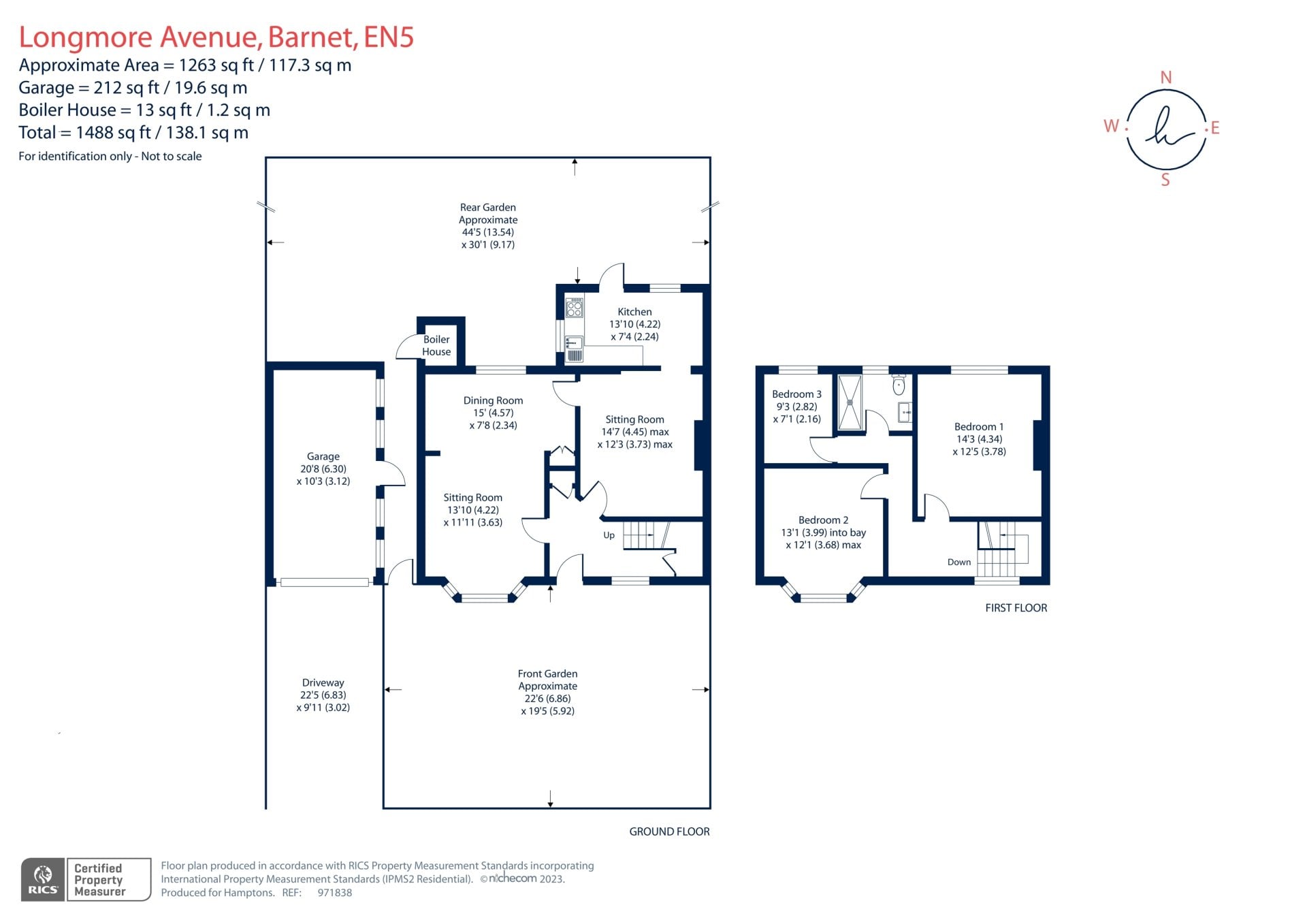3 bedroom property for sale in Longmore Avenue, EN5 Guide