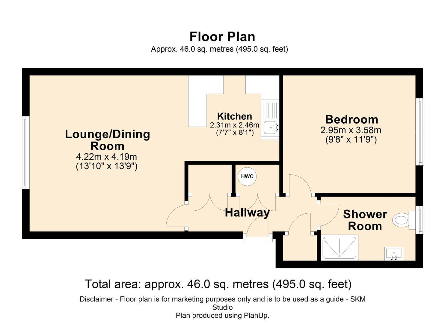 1 bedroom property for sale in The Grange, High Street, Abbots Langley