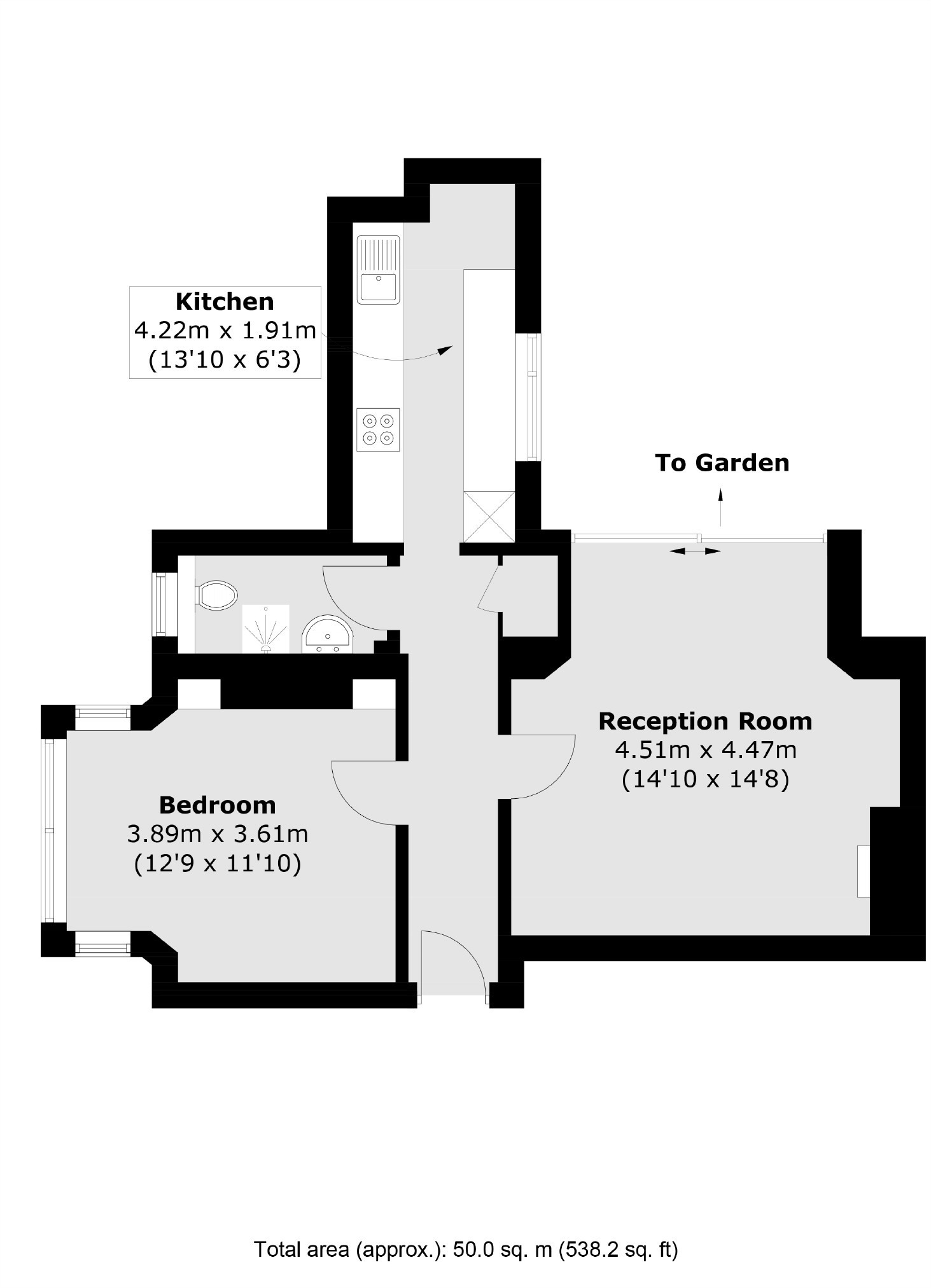 Jacksons 1 bedroom property for sale in Earlsfield Road, Earlsfield