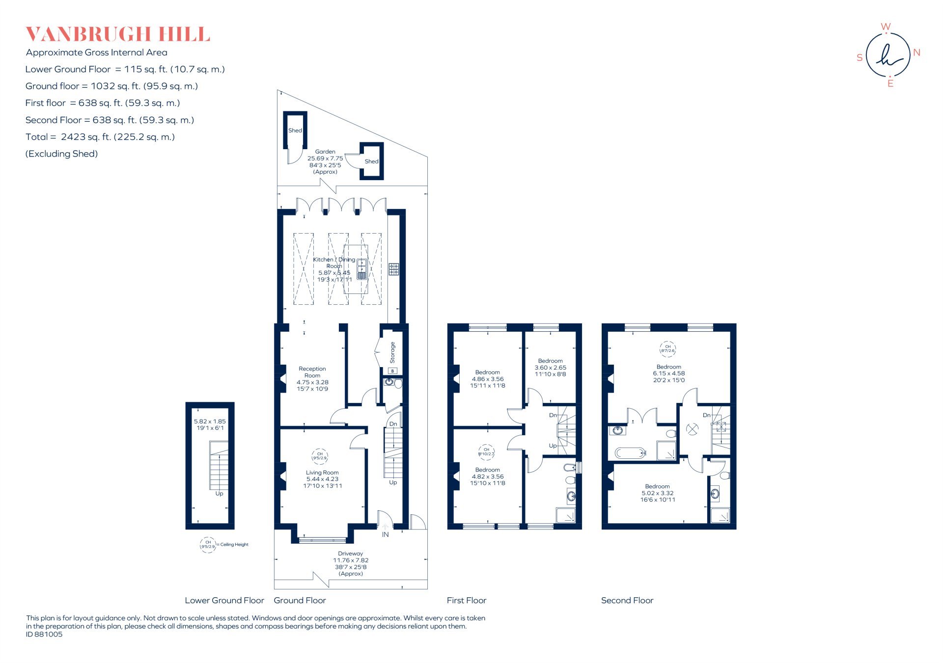 5 bedroom property for sale in Vanbrugh Hill, London, SE3 Guide price