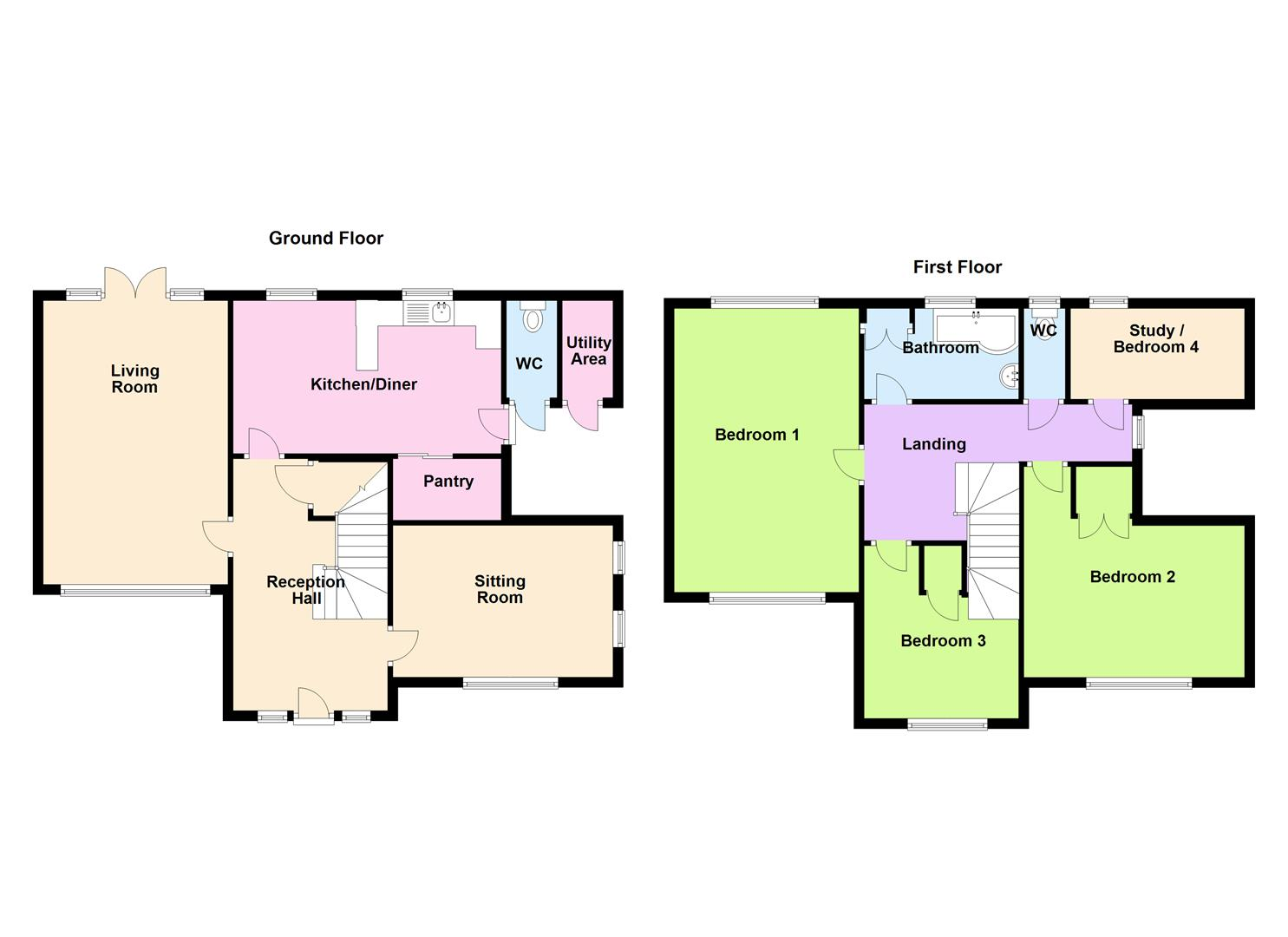 4 bedroom property for sale in Showell Lane, Lower Penn Offers in the