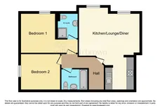 Walton Lane, Wakefield floorplan 1 out of 1
