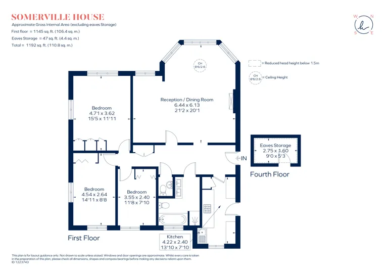 Floorplan 1 for Manor Fields, London, SW15