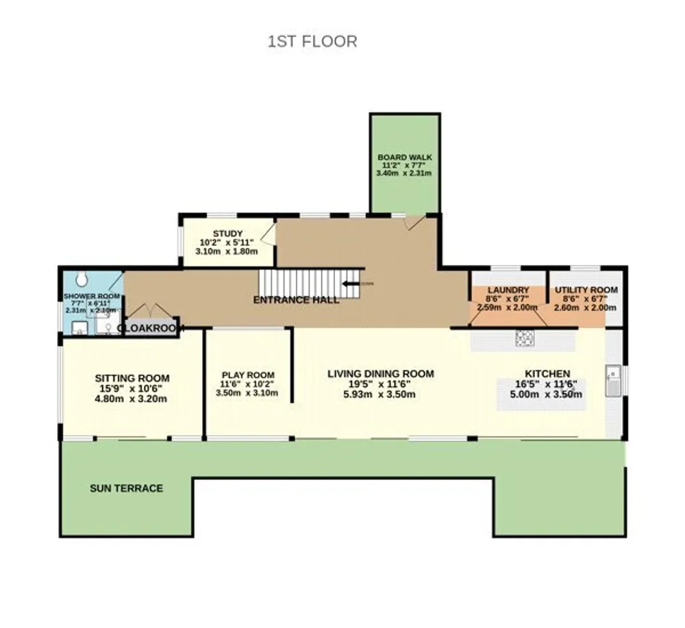 Floorplan for Rockfalls House, Kindlestown Upper, Delgany, Co. Wicklow, A63RP04