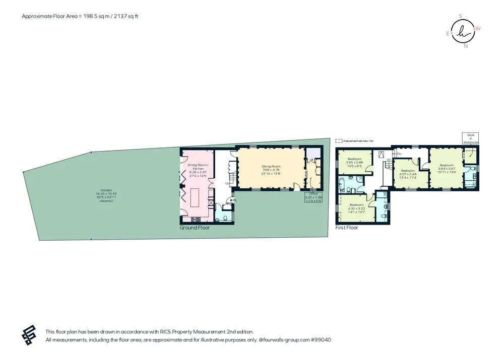 Floorplan for Kenton Lane, Harrow, HA3