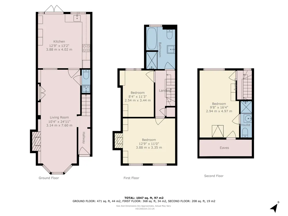 Floorplan for Stockmore Street, Oxford, OX4