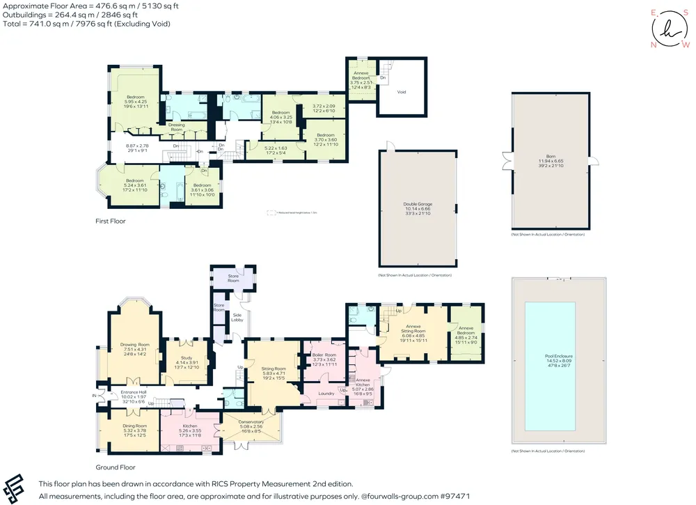 Floorplan for Aldenham Road, Elstree, WD6