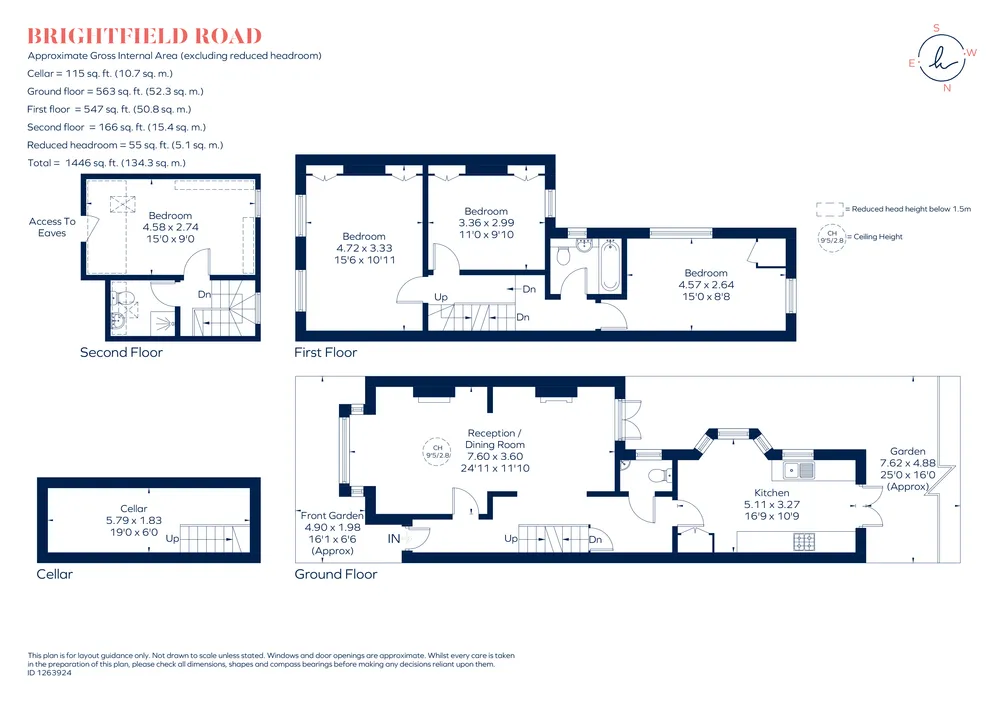 Floorplan for Brightfield Road, London, SE12