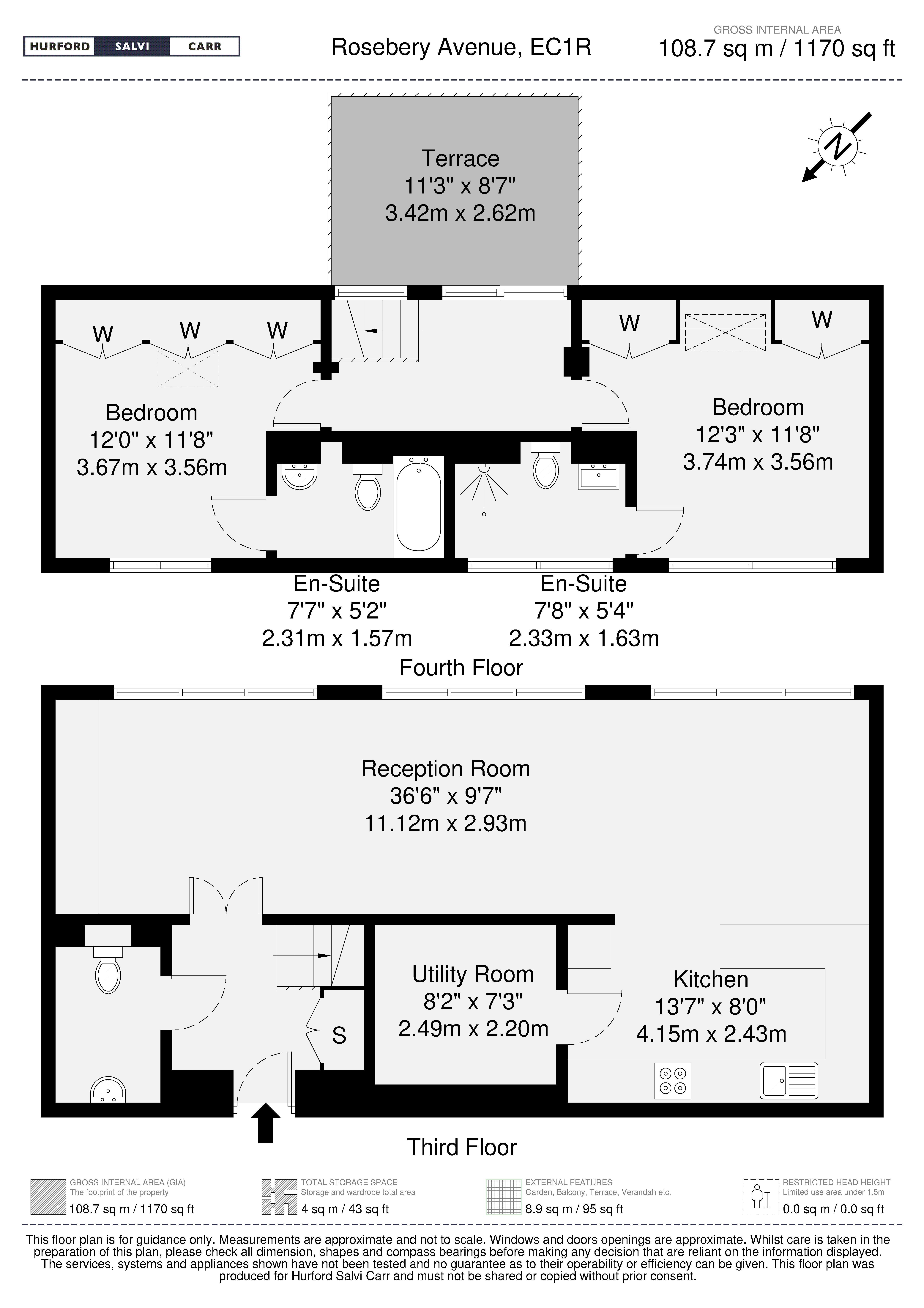 Rosebery Avenue, London, EC1R floorplan