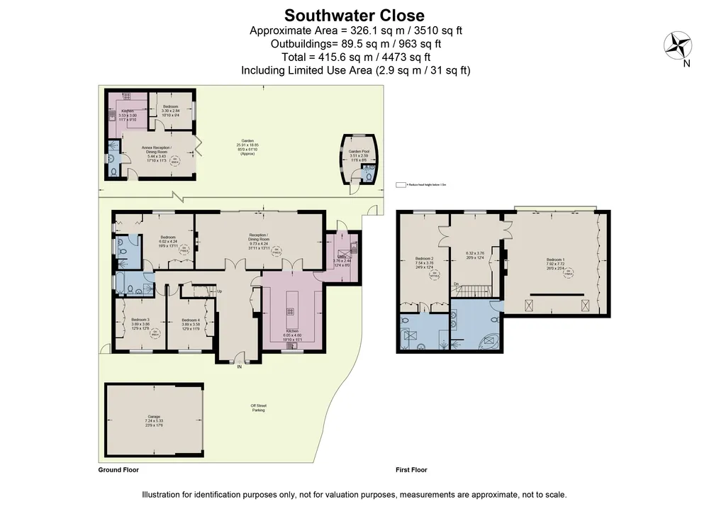 Floorplan for Beckenham Place Park, Beckenham, BR3
