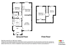 Washbrook Close, Little Billing, Northampton floorplan 1 out of 1