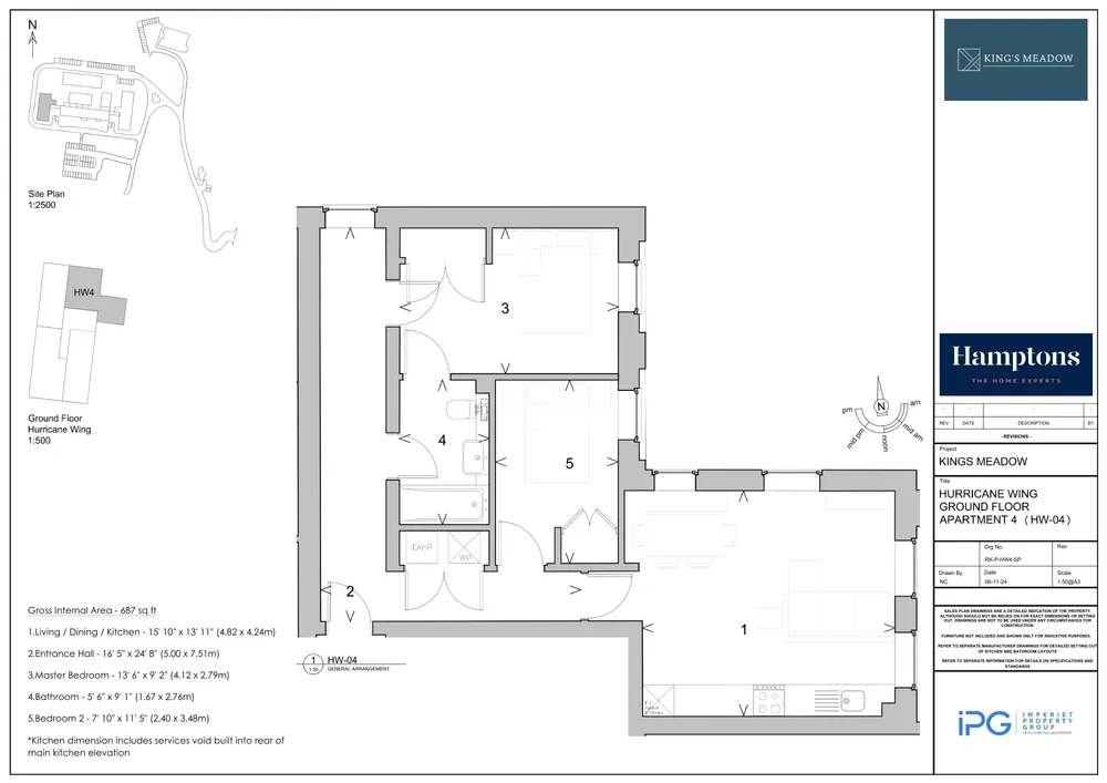Floorplan for Kings Meadow, Whyteleafe Hill, Whyteleafe, CR3