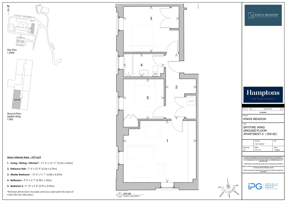 Floorplan for Kings Meadow, Whyteleafe Hill, Whyteleafe, CR3