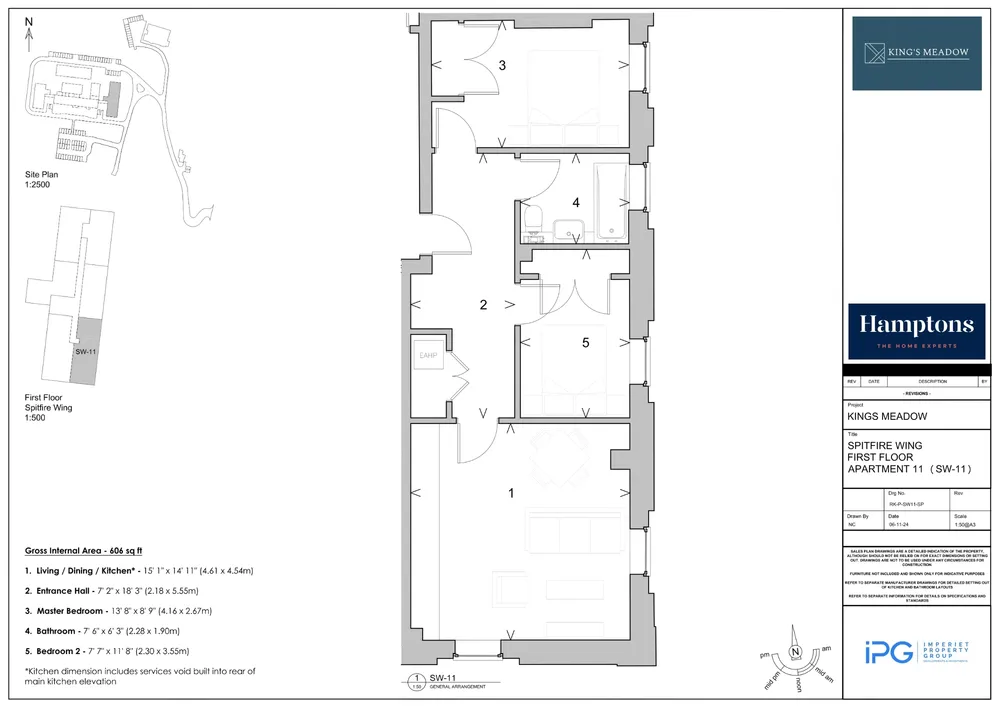 Floorplan for Kings Meadow, Whyteleafe Hill, Whyteleafe, CR3
