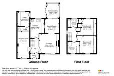 Maes-Y-Rhedyn, Talbot Green, Pontyclun floorplan 1 out of 1
