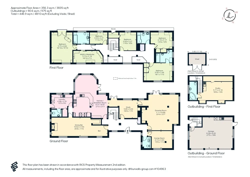 Floorplan for Park View Road, Woldingham, CR3