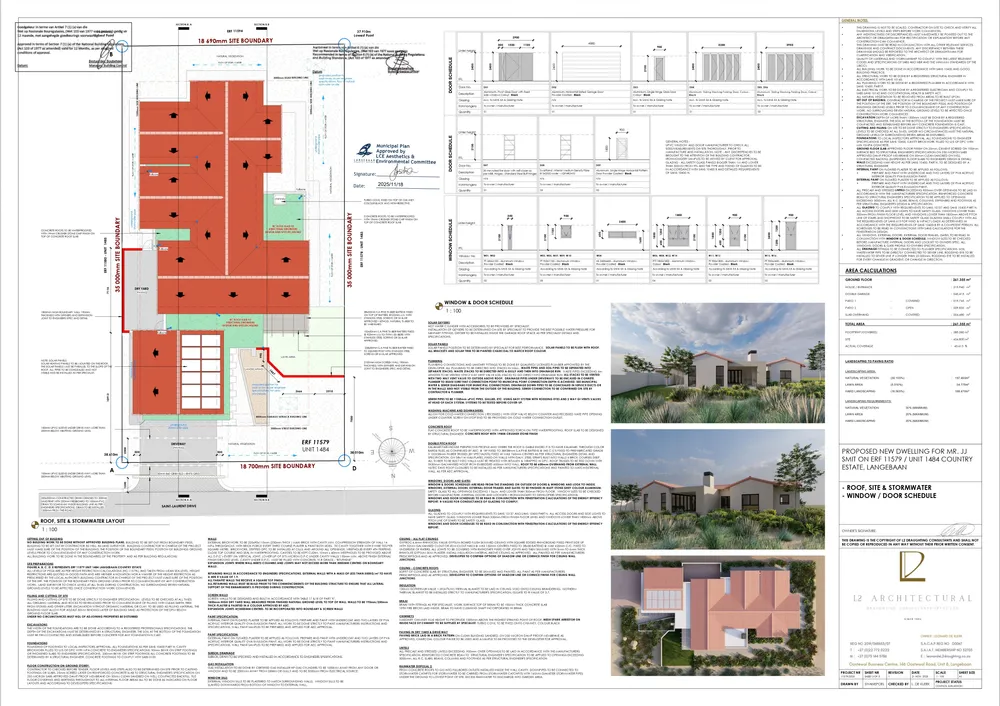 Floorplan for South Africa, Western Cape, Langebaan Country Estate