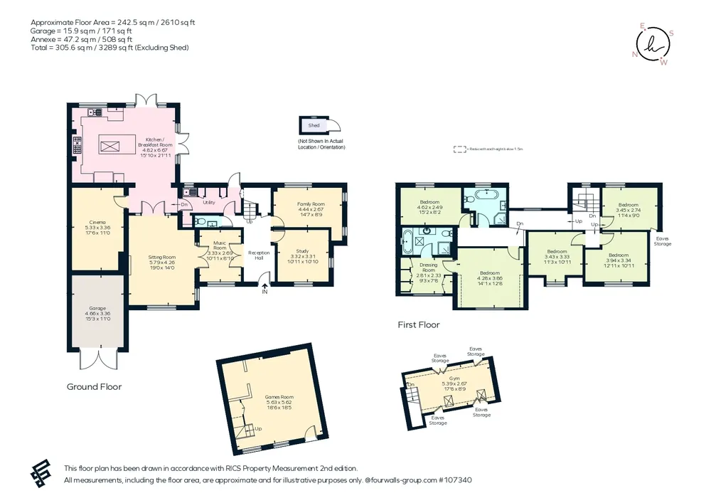 Floorplan for Beech Avenue, South Croydon, CR2