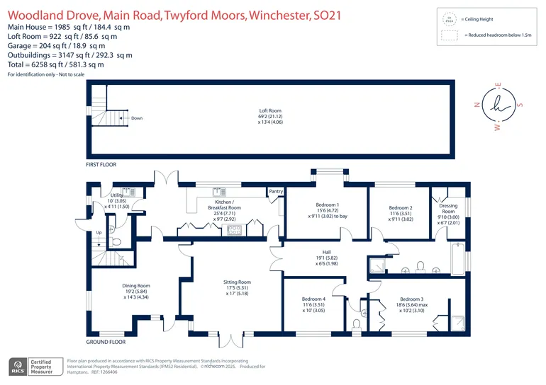 Floorplan 1 for Main Road, Twyford, SO21