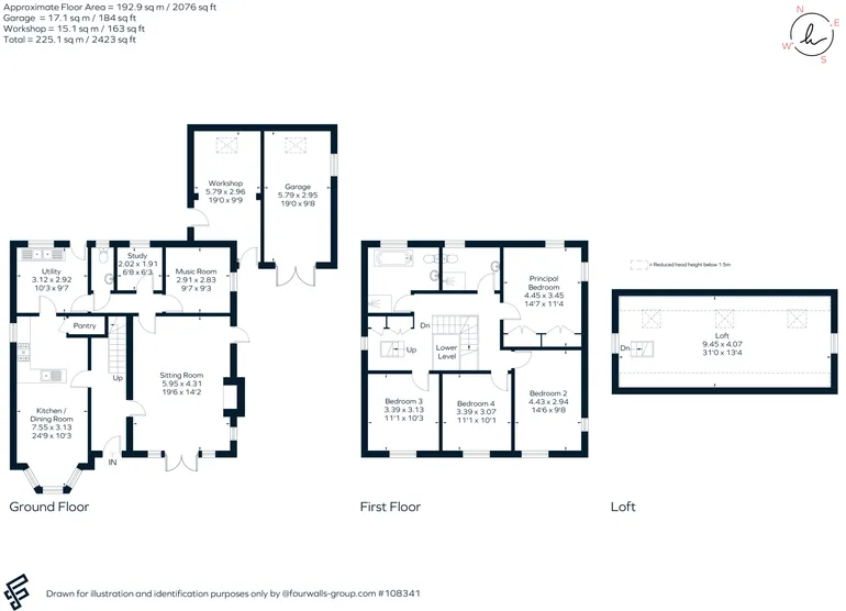 Floorplan 1 for Newton Toney, Salisbury, SP4