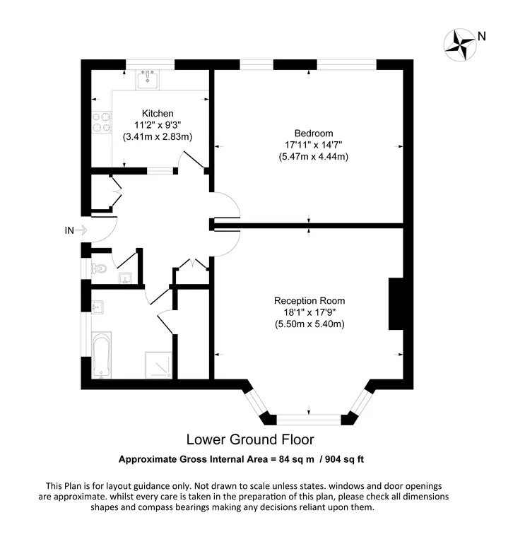 Floorplan 1 for Hyde Vale London SE10