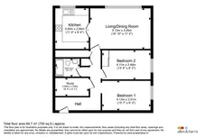 Craigbo Drive Flat 3/3, Glasgow floorplan 1 out of 1